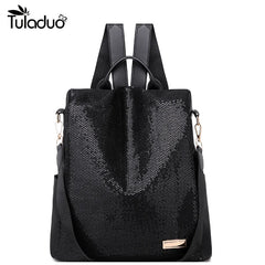 Women Waterproof Anti Theft Backpack for Girls Schoolbag Sac A Dos