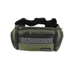 Men's Waist Pack Shoulder Messenger Bag Waterproof Cycling Travel Chest Bag