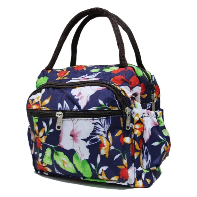 Portable Cosmetic Bag Large-capacity Lunch Box Mother Grocery Shopping