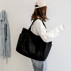 Multifunctional Travel Canvas Handbags for Women Casual Shopping Shoulder Bags