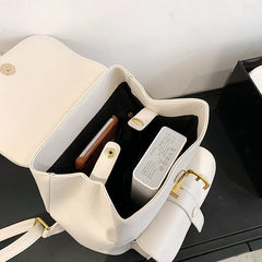 Natural Cowhide Large-capacity Leather Backpack