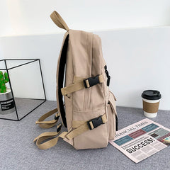 Panelled Waterproof Nylon Women Backpack for Teenage Girls