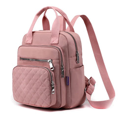 Nylon Backpack Female Diamond Embroidery Thread All-Match College
