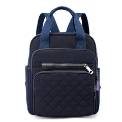 Nylon Backpack Female Diamond Embroidery Thread All-Match College