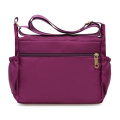 Nylon Diagonal Crossbody Bag for Women