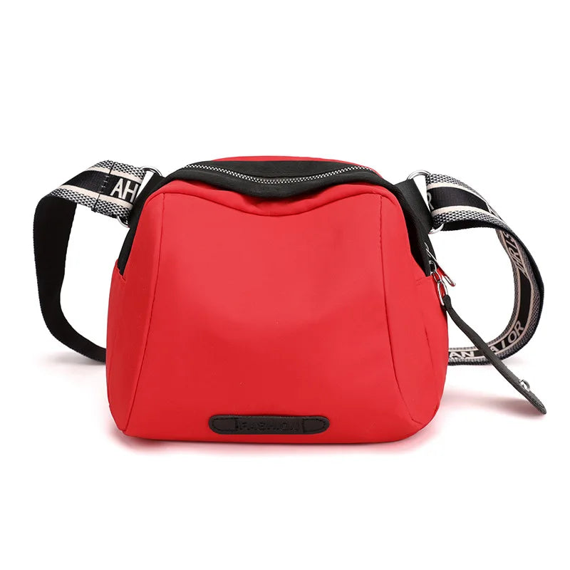 Nylon Shoulder Bag Travel Messenger Crossbody Bag for Women