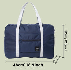 Nylon Foldable Travel Bag Large Capacity Duffle for Unisex