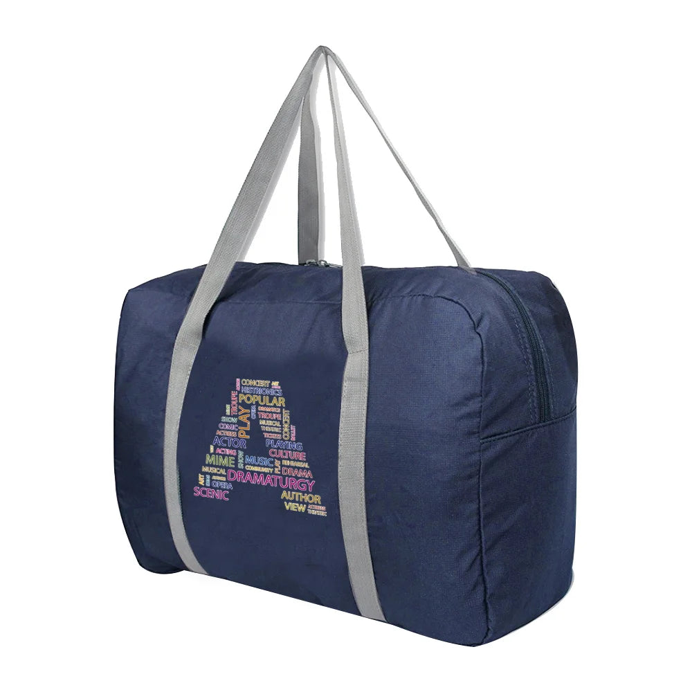 Nylon Travel Bag Unisex Clothes Organizers Large Capacity Duffle