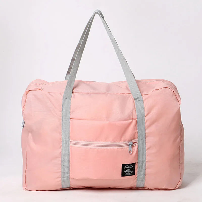 Nylon Foldable Travel Bags Large Capacity Unisex