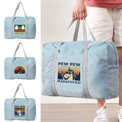 Nylon Foldable Travel Bags WaterProof Weekend Organizer Unisex Handbags