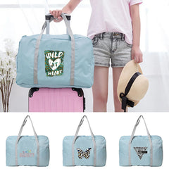 Nylon Foldable Travel Bags Waterproof Weekend Organizer Large Capacity