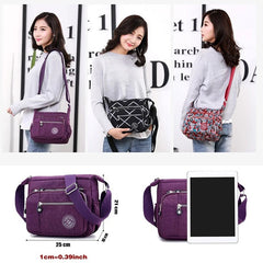Nylon Handbags Messenger Bag Waterproof Oxford Cloth Bag Canvas Shoulder Bag