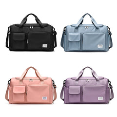 Nylon Travel Handbag Sports Gym Shoulder Bag
