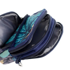 Fashionable Flower Shoulder Bag Outdoor Book Bag Purses for Women