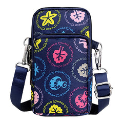 Fashionable Flower Shoulder Bag Outdoor Book Bag Purses for Women