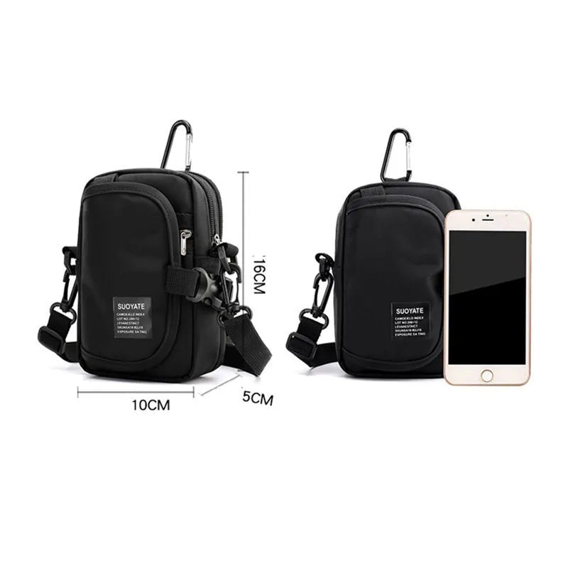 Nylon Shoulder Bag Waterproof Crossbody Bags For Women