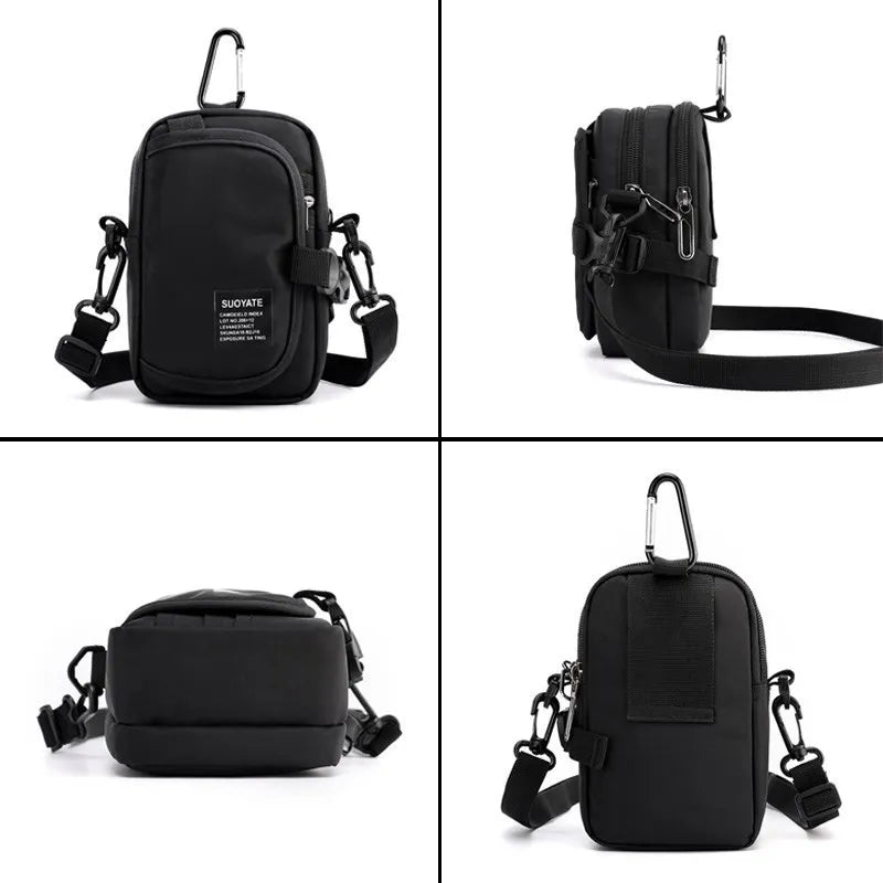 Nylon Shoulder Bag Waterproof Crossbody Bags For Women