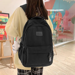 Nylon Waterproof Women School Bags for Teenage Girls Backpacks Student Bookbags