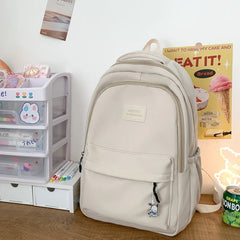 Nylon Waterproof Women School Bags for Teenage Girls Backpacks Student Bookbags