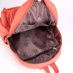 Nylon Women Backpack Large Capacity School Bags for Girls
