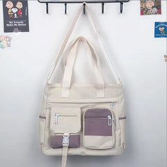 Nylon Women Handbags Messenger Bag Youth Ladies Shoulder Tote Bag