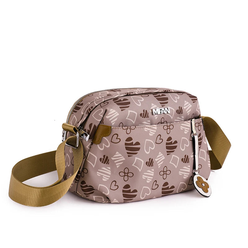 Nylon Women Messenger Bags Waterproof Small Purse Shoulder Bag