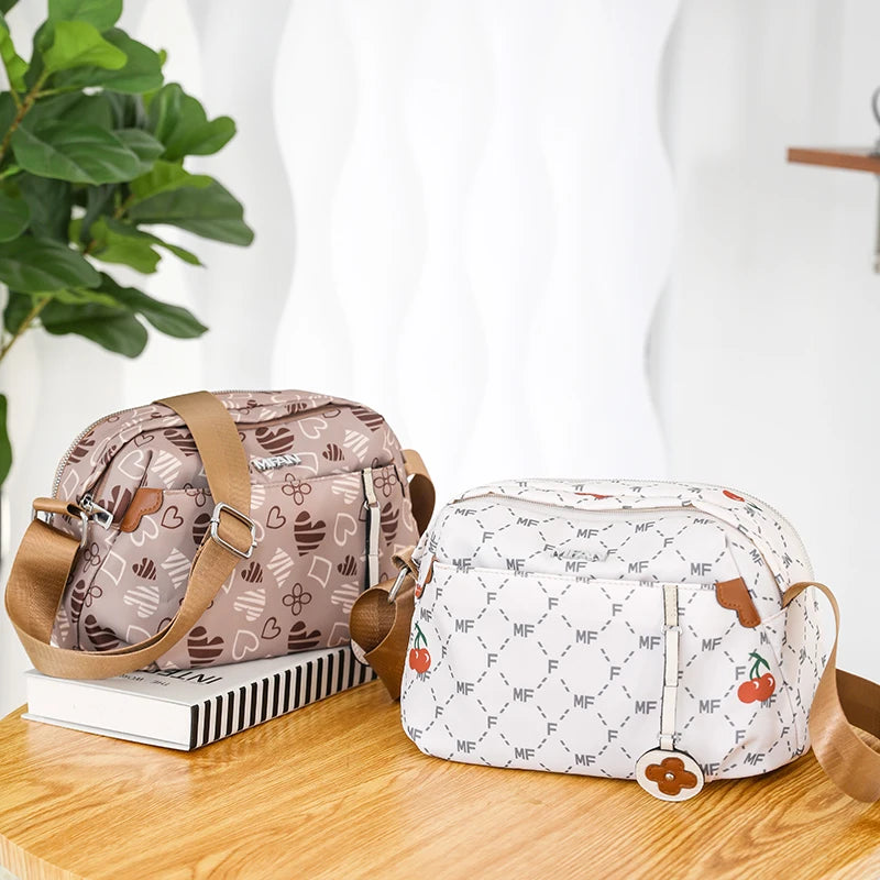Nylon Women Messenger Bags Waterproof Small Purse Shoulder Bag
