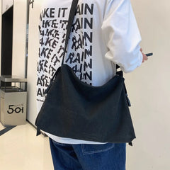 Nylon Women's Shoulder Bags Solid Messenger Tote Handbags Large Capacity