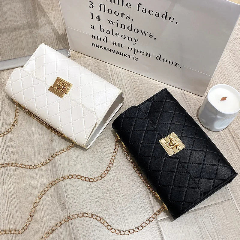 One Shoulder Bag Women's Handbag Small Square Bag Ladies Crossbody Bag