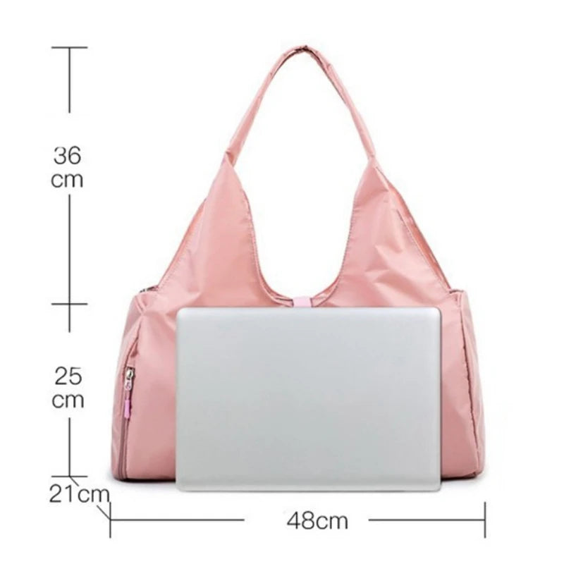 Waterproof Gym Bag with Shoe Compartment