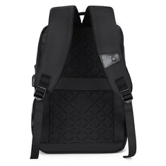 Men's USB Charging Backpack 15.6 Inch Large Capacity Travel Bag