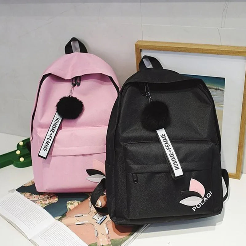Waterproof Student Schoolbag Backpack Oxford Cloth