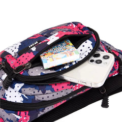 Oxford Cloth Fanny Pack Chest Bag - Athleisure Running Bag