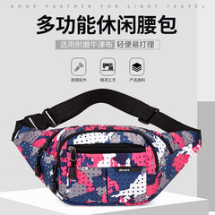 Oxford Cloth Fanny Pack Chest Bag - Athleisure Running Bag
