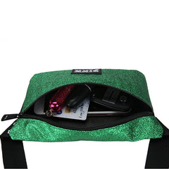 Sequin Waist Bag Pink Waterproof Mini Women Fanny Pack