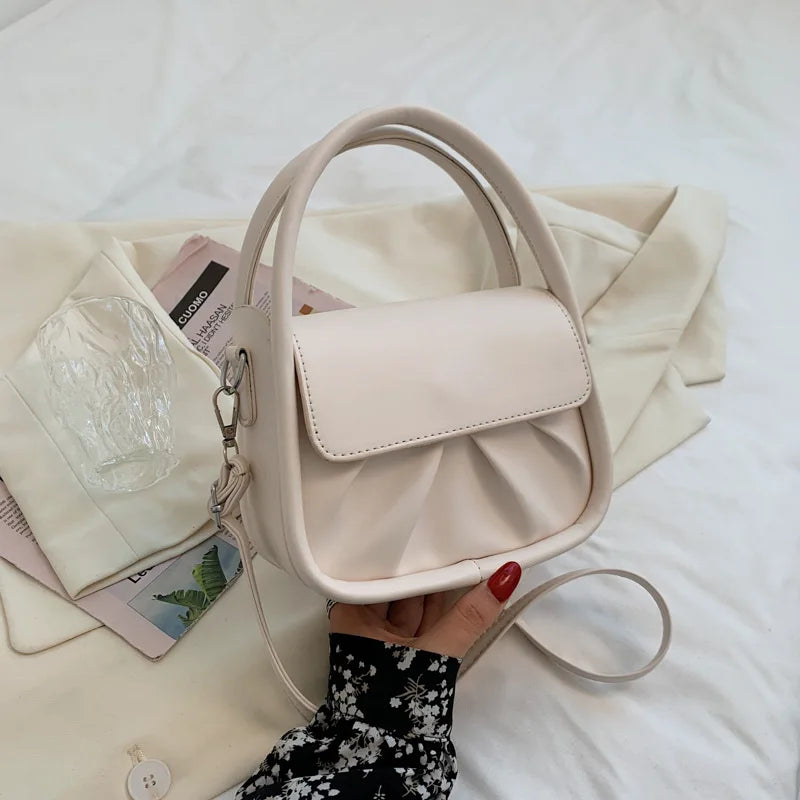 PU Leather Handbags Women Small Shoulder Bags Flap Crossbody Bags