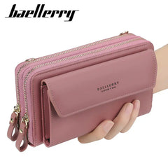 PU Leather Messenger Bag Women Bag Female Purse Top Phone Pocket