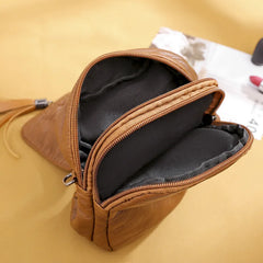 PU Leather Shoulder Bag Casual Handbag Crossbody Bags for Women Phone Pocket