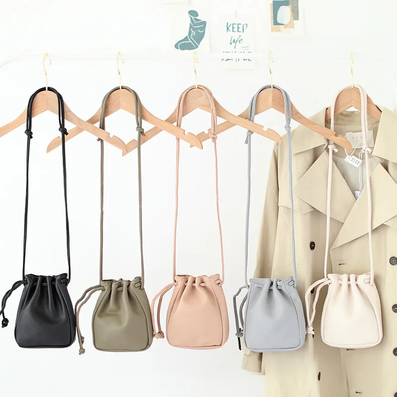 PU Leather Shoulder Bags Women Handbags Phone Purse for Girls Female Large