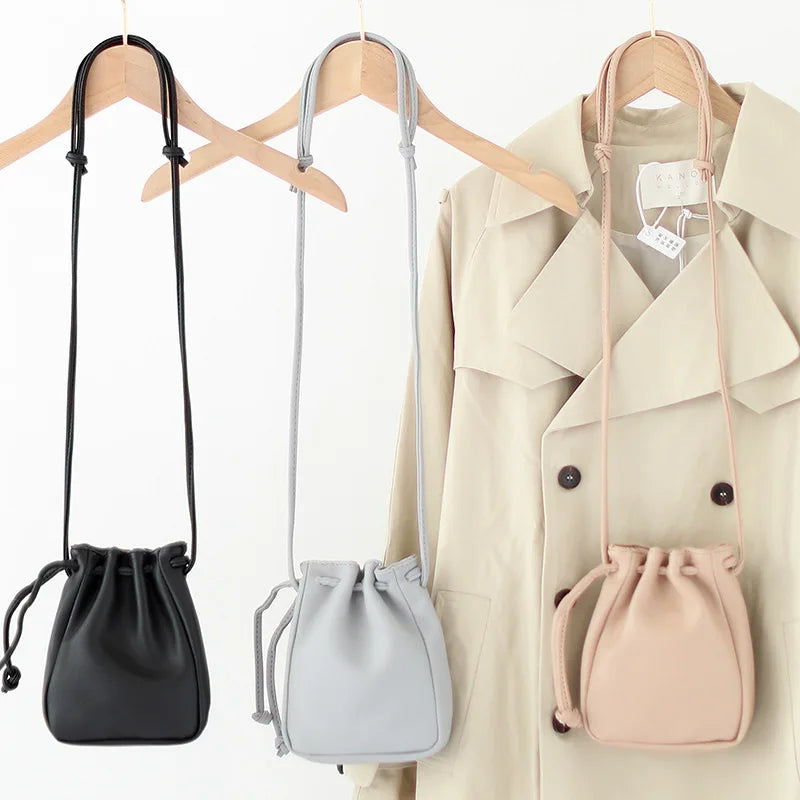 PU Leather Shoulder Bags Women Handbags Phone Purse for Girls Female Large