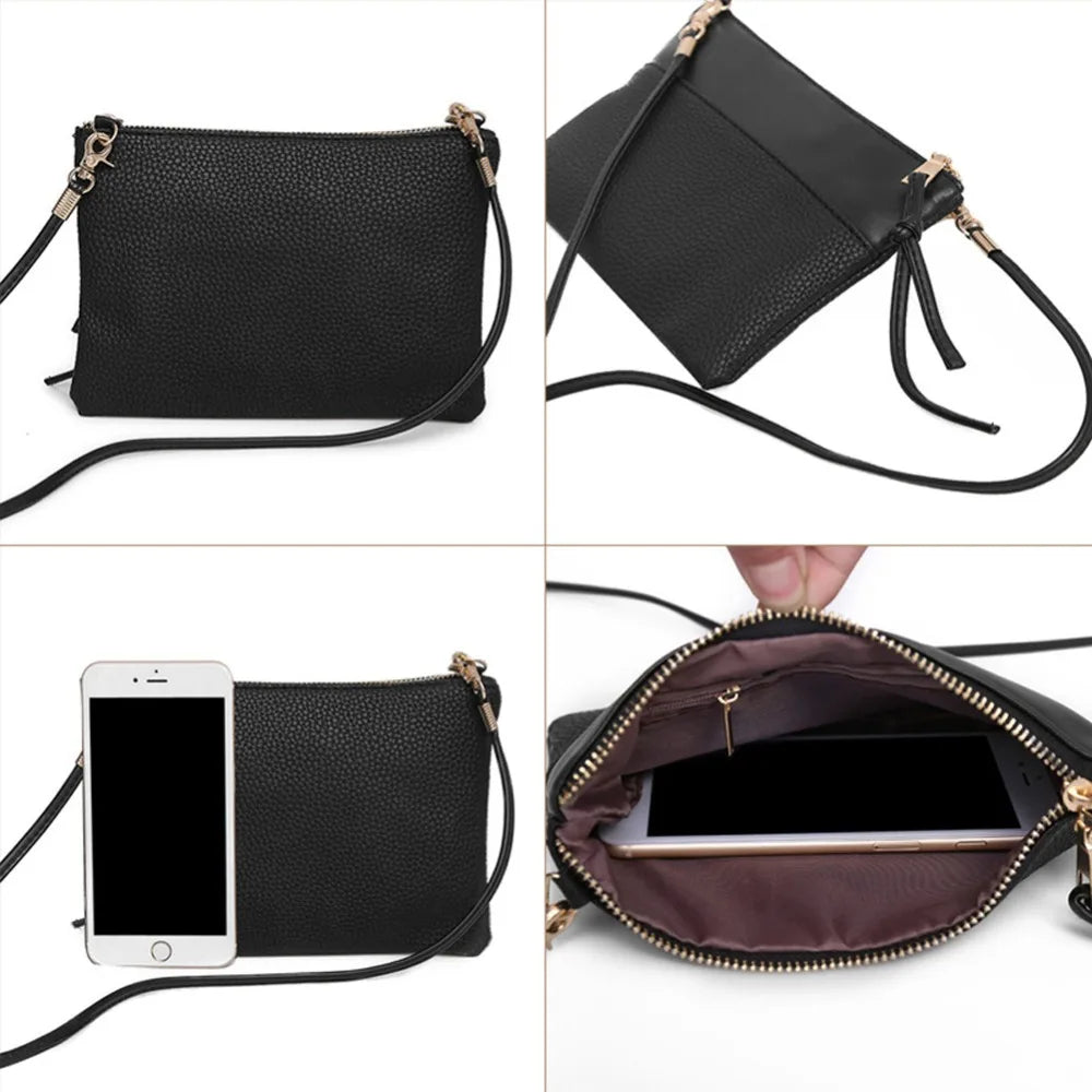 Women Small Messenger Bag Sling Shoulder Bags Mini Clutch Handbags