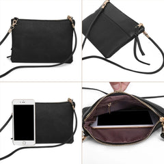 Women Small Messenger Bag Sling Shoulder Bags Mini Clutch Handbags