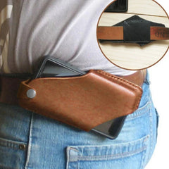 PU Waist Bag Men Waist Pack Belt Bag For Phone Pouch