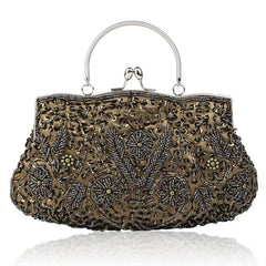 PU Leather Women Casual Clutch Shoulder Bag Tote Sequins Diamond Messenger Bag