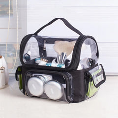 Waterproof PVC Makeup Bag for Women Large Capacity Travel Cosmetic Box