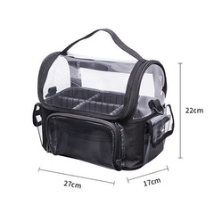 Waterproof PVC Makeup Bag for Women Large Capacity Travel Cosmetic Box