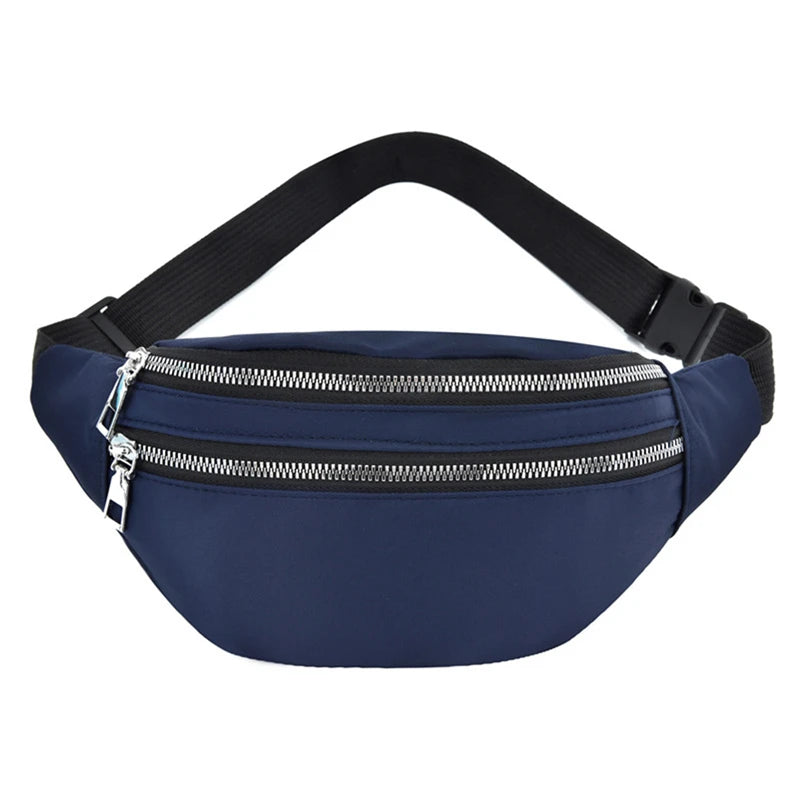 Women Waterproof Waist Bag Travel Crossbody Chest Bag