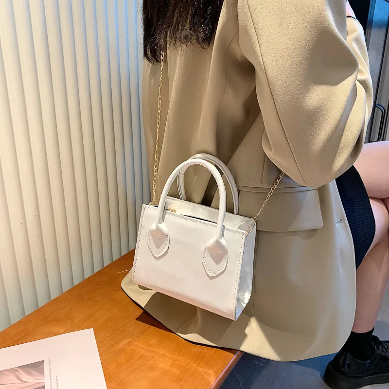 Patent Leather Small Bag Women's Mini Crossbody