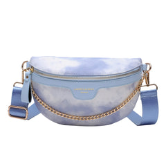 Pink Belt Bag Multifunction Crossbody Shoulder Waist Sling Bag