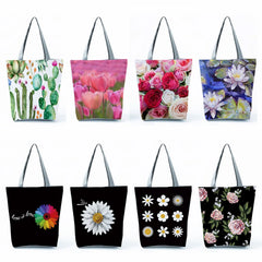 Floral Print Tote Bags for Women Casual Style